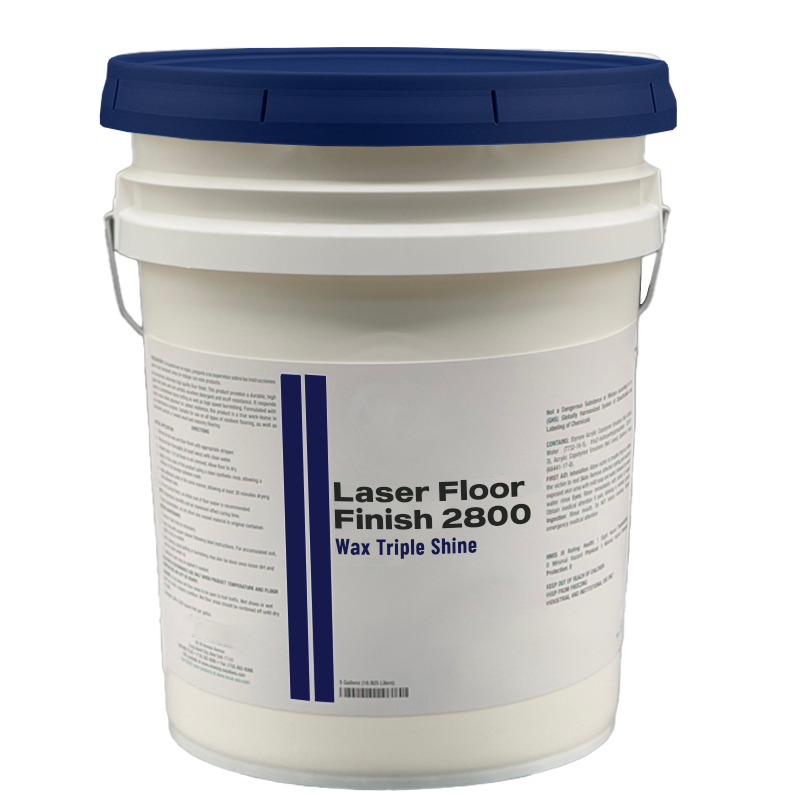 HydroBright 5 Gallon Laser Elegant Floor Finish Wax 2800 Triple Shine