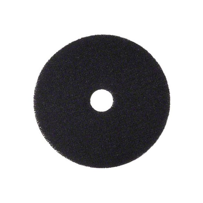 Black Stripping Floor Pad 20&quot; (5-Count)