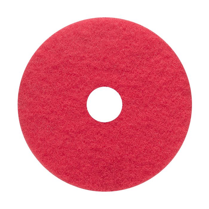 Red Buffing Floor Pad 21&quot; (5-Count)