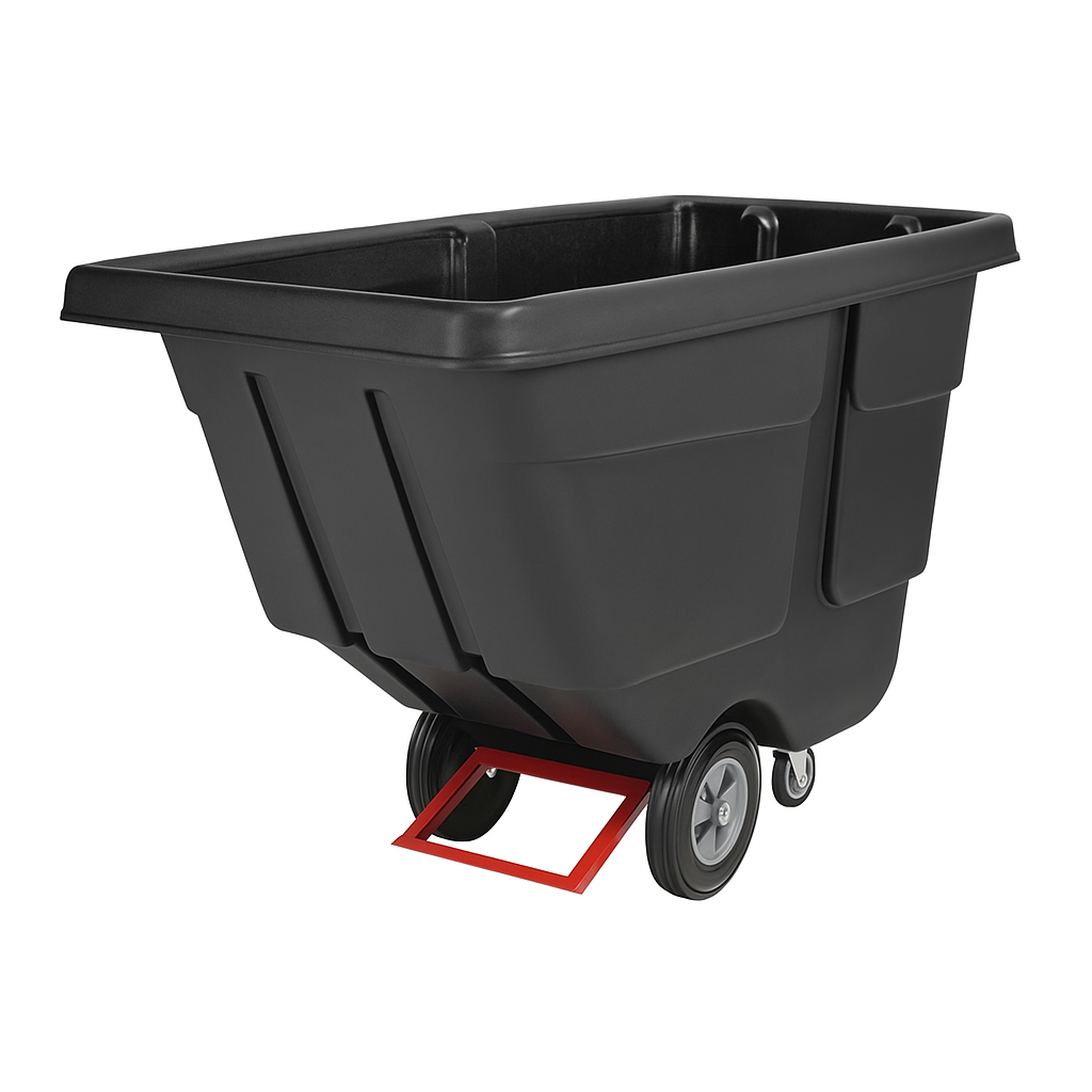 Tilt Truck, 1/2 Cu. Yd., 56&quot;Lx28&quot;Wx38&quot;H, 450Lbs.