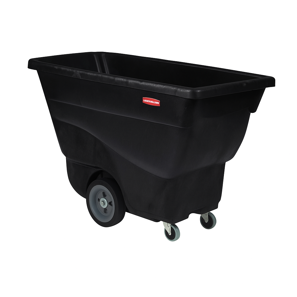 Foam Tilt Truck, 1/2 Cu. Yd, 57&quot;Lx27&quot;Wx33&quot;H, 450Lbs.