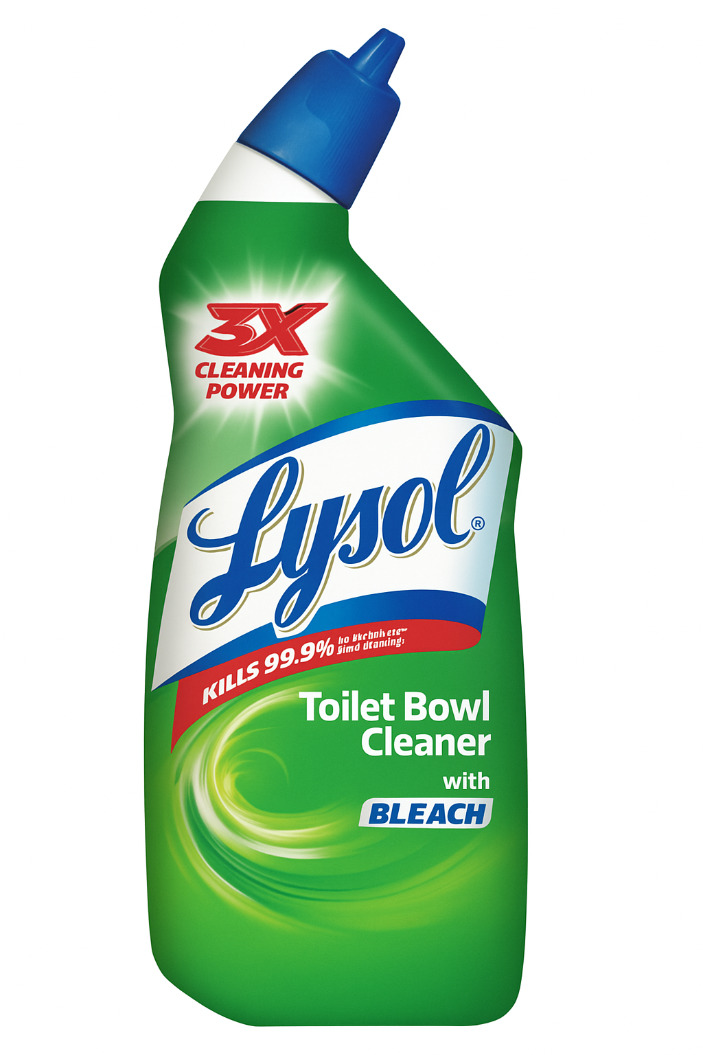 Lysol Toilet Bowl Cleaner Liquid With Bleach 24oz (9-Count)