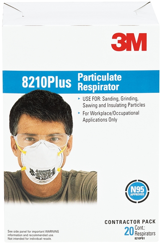 Dust Mask Disposable 3M 8210 20/Pack