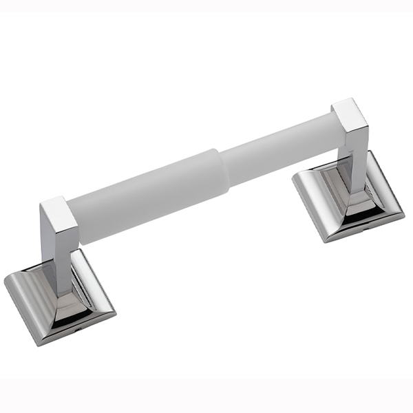 Toilet Paper Holder Chrome With Plastic Replacement Roller