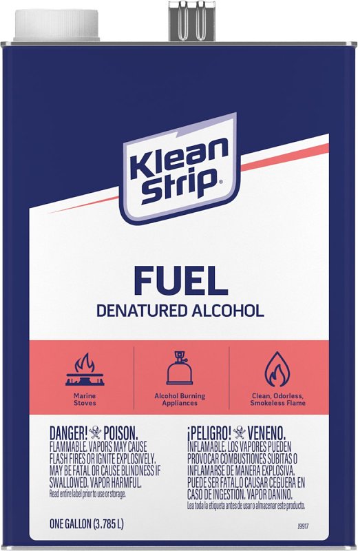 Denatured Alcohol Solvent, 1 Gallon