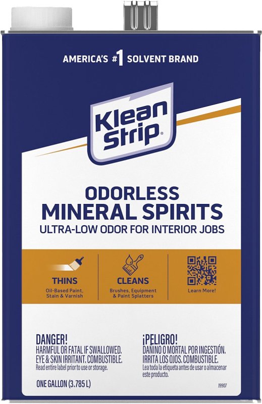Klean Strip Mineral Spirits Odorless, 1 Gallon