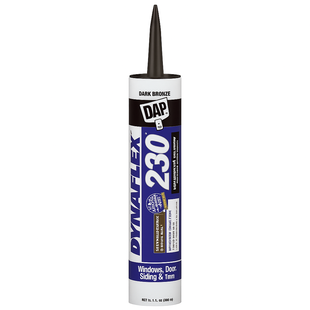 Latex Caulk W/Silicone Bronze Alex Plus (12-Count