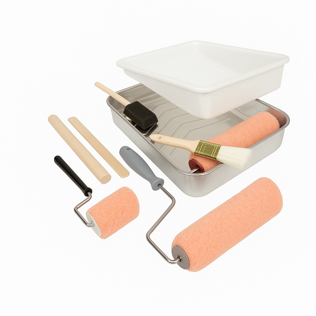 Paint Tray Set Deluxe 9 Pcs