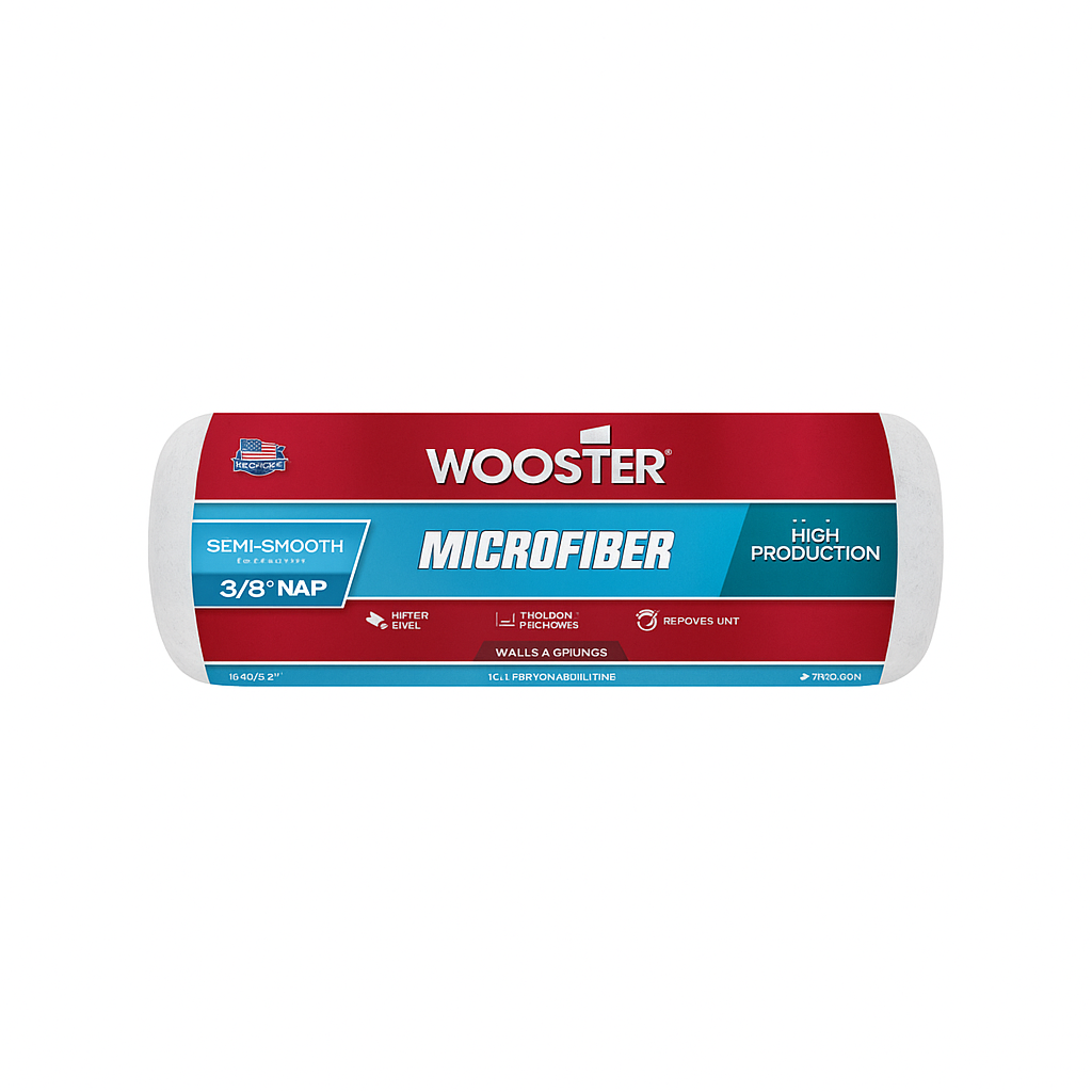 Paint Roller Cover Microfiber 9&quot; x 3/8&quot;