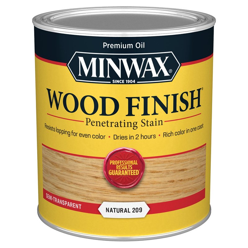 Minwax 70000444, 1 Qt. Wood Finish, Natural