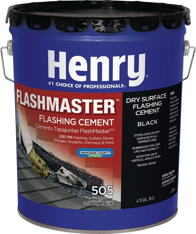 Flashing Cement 5 Gal. (Heavier Than Roofing Cement, Used Around Walls &amp; Seams)