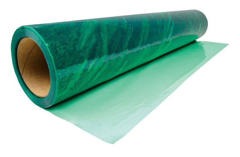 Carpet Shield Protector Film 24&quot; x 200&#39; - 2 Mil Green
