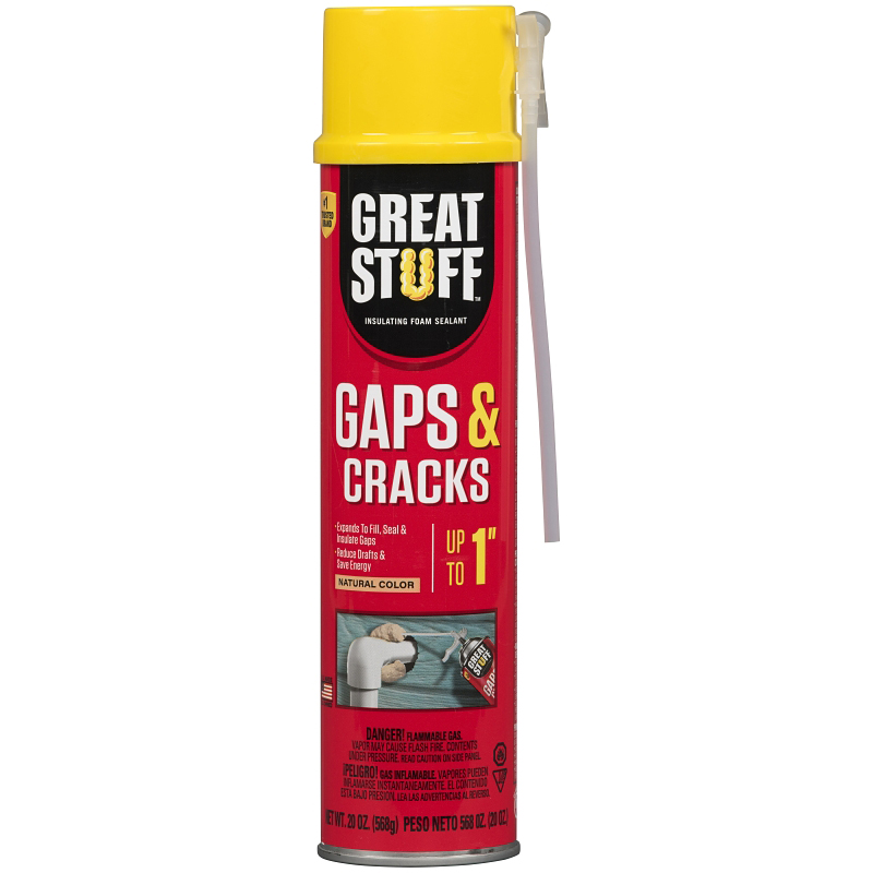 Foam Sealant Fill Gap &amp; Cracks 20 Oz Minimal Expanding Aerosol Can