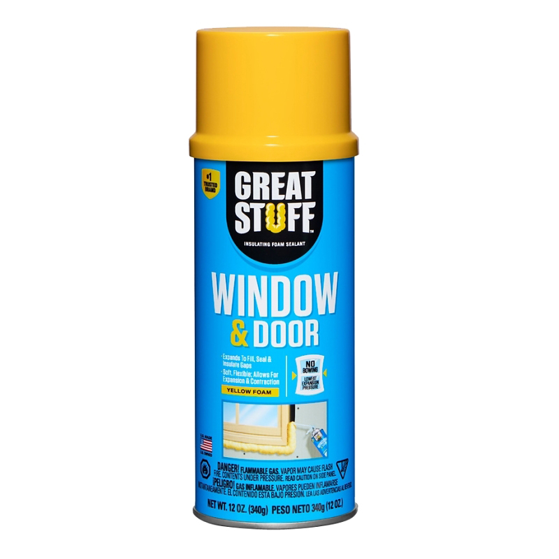 Foam Sealant Fill For Window &amp; Door 12 Oz. Aerosol Can