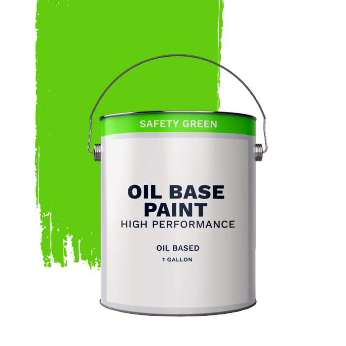 Alkyd Oil Base Paint Safety Green 1 Gallon