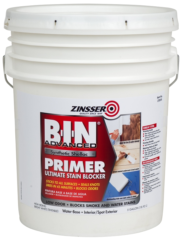 Stain Blocker Primer, BIN, 5 Gallon, Advanced