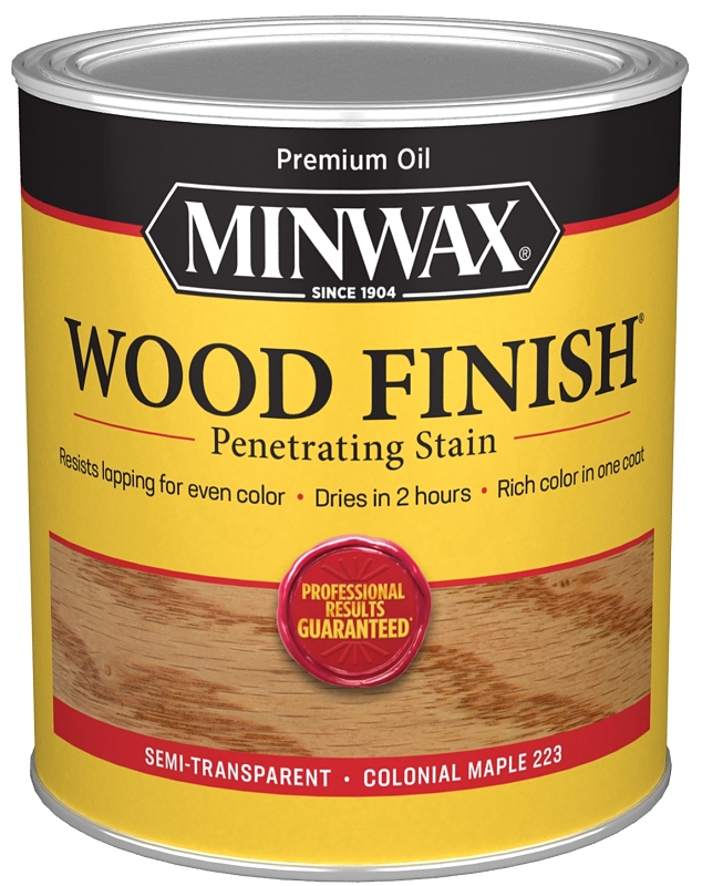Minwax 70005444, 1 Qt. Wood Finish, Colonial Maple