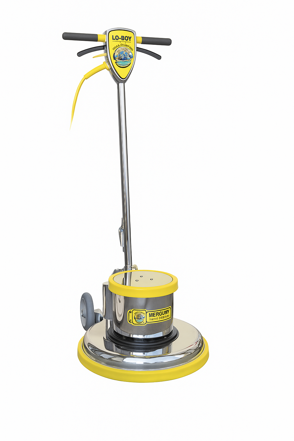 46532 Floor Machine 19" Scrub & Buff 1.5 HP 175RPM Brush Speed, Includes Pad Driver