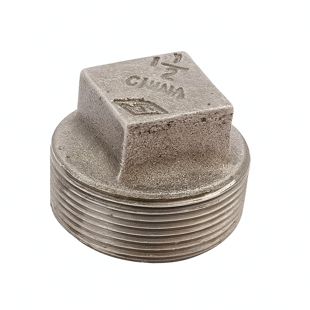 Black Plug 1 1/2&quot; Square Head