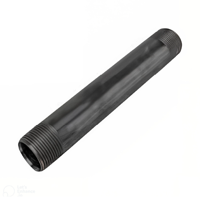 Black Nipple 3/4&quot; x 2 1/2&quot;.