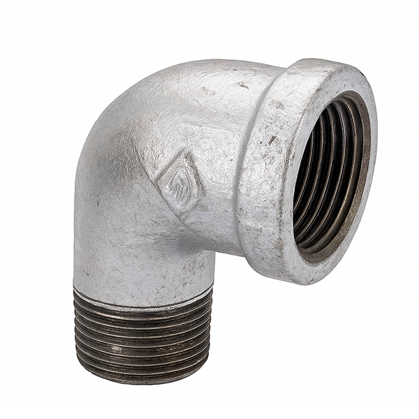 Galvanized Street Elbow 1 1/2&quot; 90 Degree