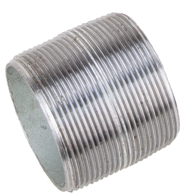 Galvanized Nipple 2&quot; x Close
