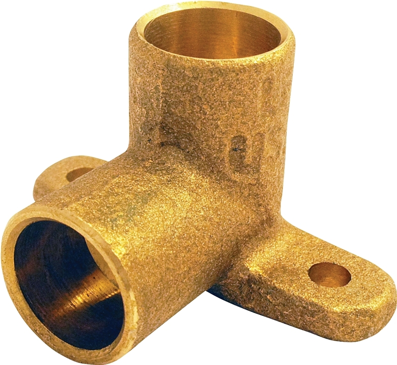 Copper X Female Drop Ear Elbow 1/2&quot;