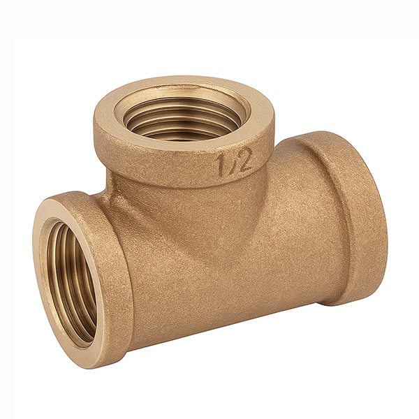 Brass Tee 1/2&quot;