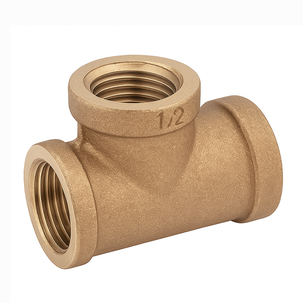 Brass Tee 1 1/4&quot;