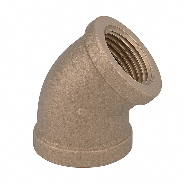 Brass 45 Degree Elbow 1 1/4&quot;