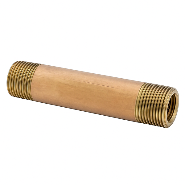 Brass Nipple 1 1/4&quot; x 2 1/2&quot;