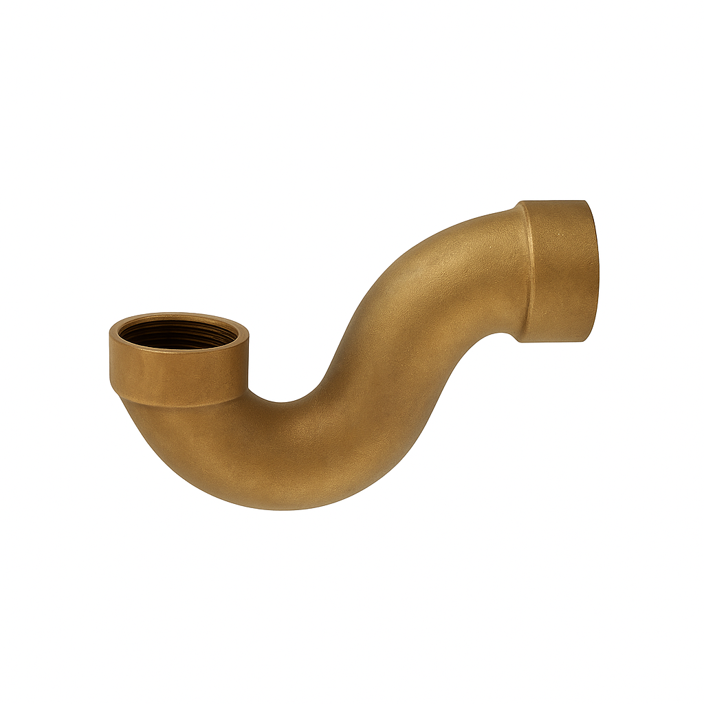 Low Seal Bath Trap 1 1/2&quot; Rough Brass