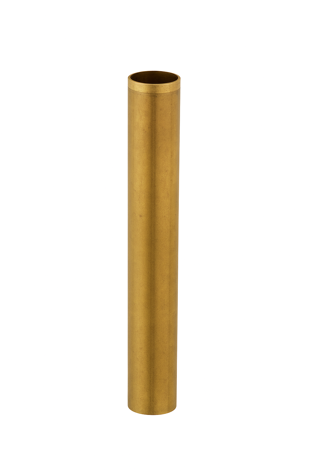 Tube Threaded Both Sides Ends 1 1/4&quot; x 12&quot; 22 Gauge Chrome