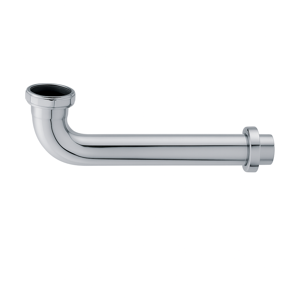 Slip Joint Elbow 1 1/4&quot; x 8&quot; Chrome