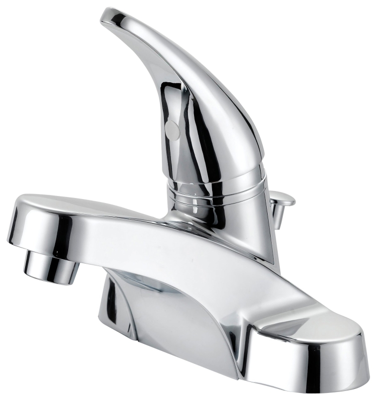 87071 Delta Style Bathroom Faucet Single Lever, 4" Center, With Pop-Up, Chrome