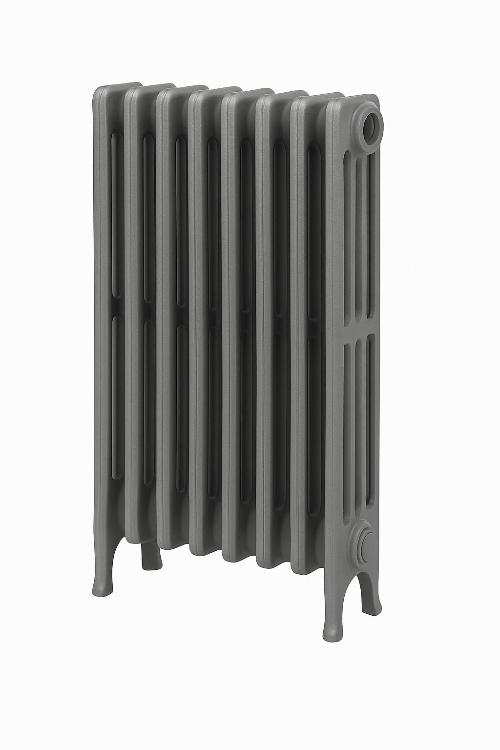 Cast Iron 6 x 25 Radiator 8 Section Free Standing