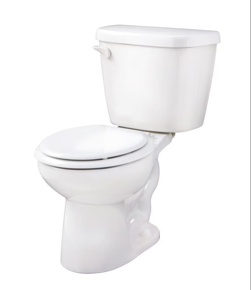 Gerber Toilet 14&quot; Rough, Round Tank &amp; Bowl.
