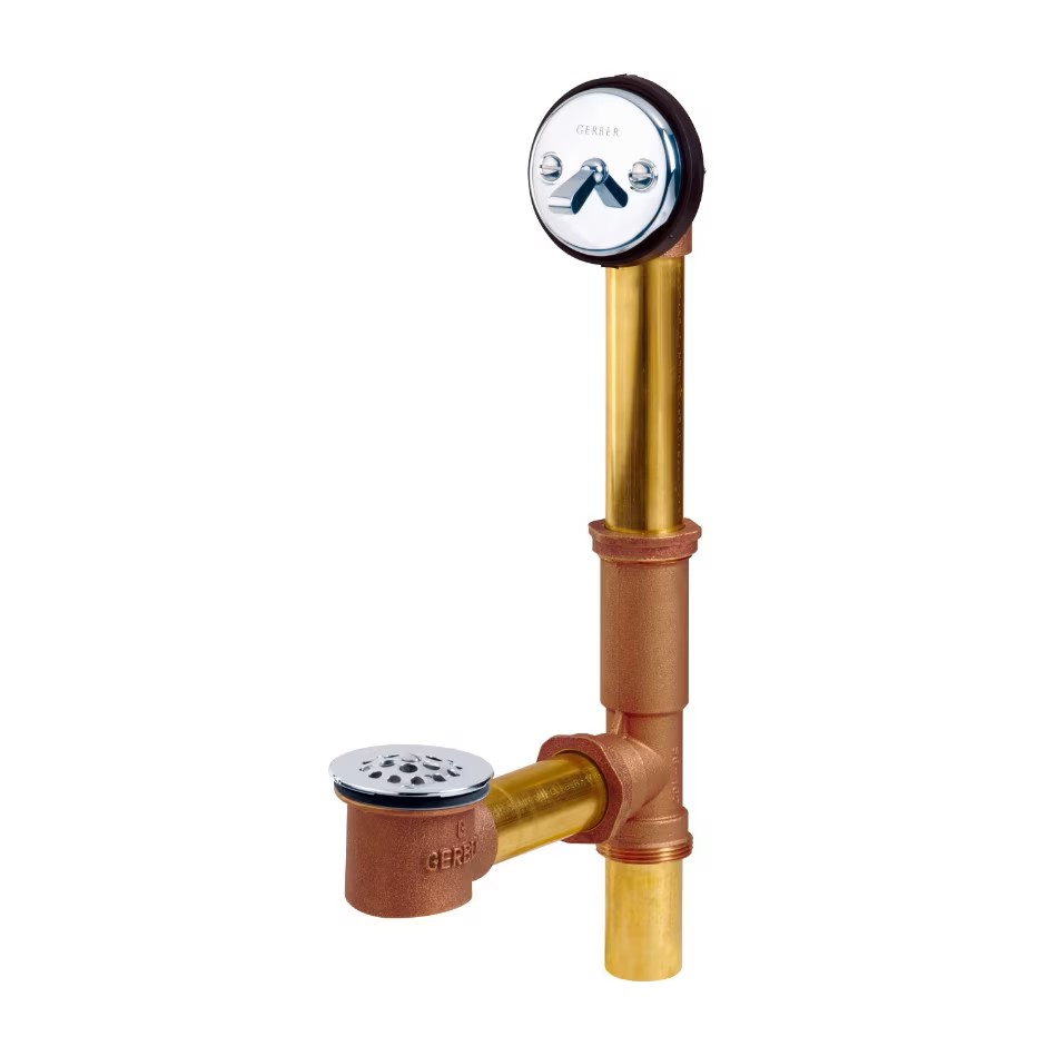 Trip Lever Waste Gerber 41-812, Waste &amp; Overflow 17 Gauge.
