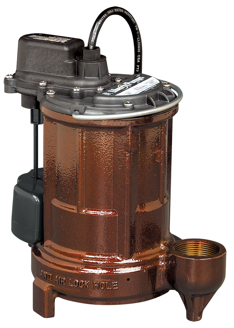 Submersible Sump Pump 1/3 HP Cast Iron with Float Switch