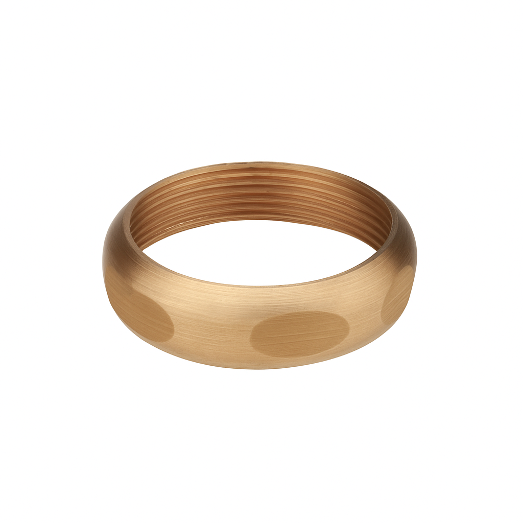Slip Nuts 1 1/2&quot; Rough Brass