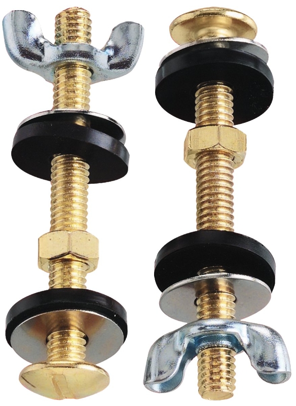 Johni Bolts Long 5/16&quot; x 3 1/4&quot; Brass, Snap Off,