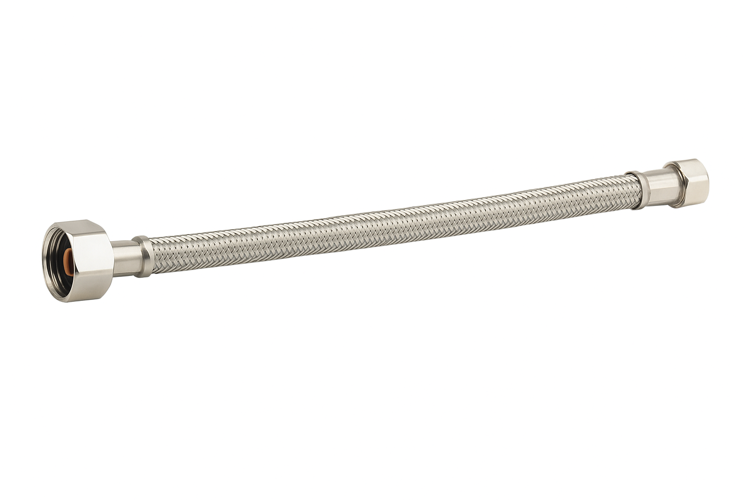 Speedy Connector Tank Supply Braided 3/8&quot; x 7/8&quot; - 20&quot; Brass Nut