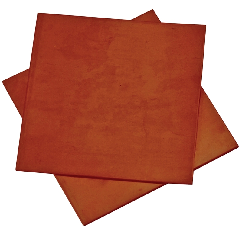 Red Rubber Sheet Packing 6&quot; x 6&quot;