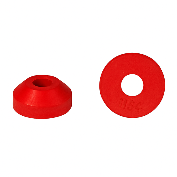 Red Faucet Washers Beveled 1/4 Premium
