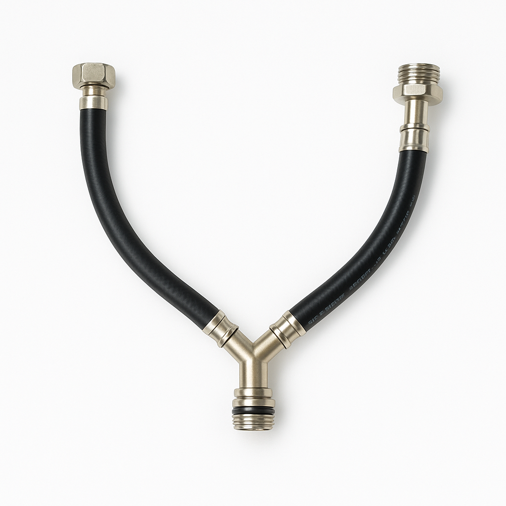 Washing Machine &quot;Y&quot; Hose Mixer
