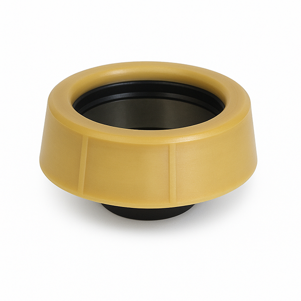 89409 Johni Ring Wax Toilet Gasket, Jumbo With Horn For 3" & 4" Waste Lines, Hercules