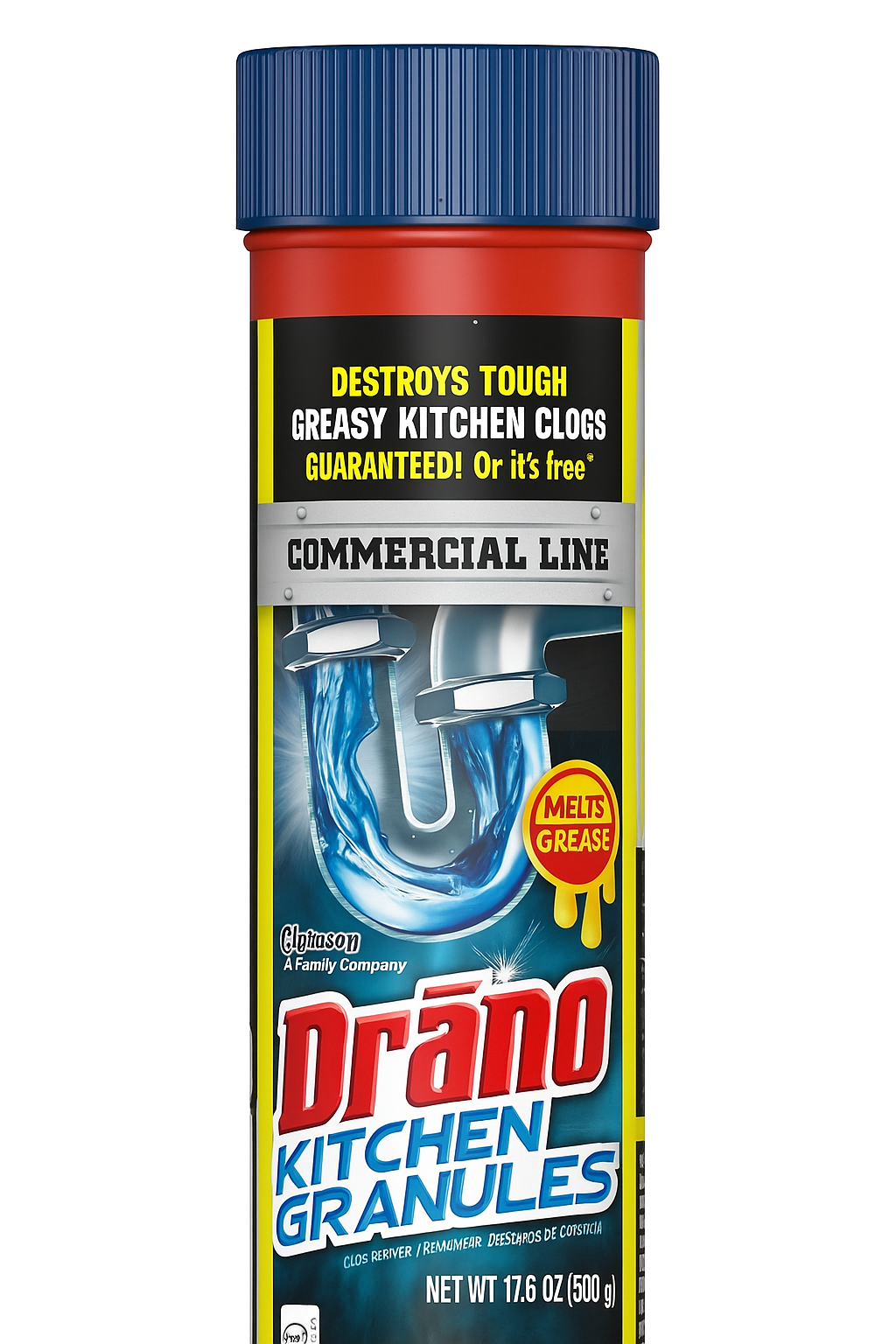 Glug Drain Opener Crystals 18 oz