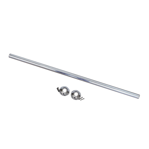 Shower Bar 6 Ft. Straight, With Flanges