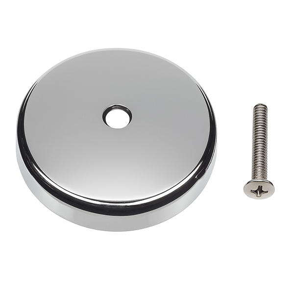 Overflow Plate for Trip Lever 1 Hole with Screw