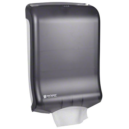C-Fold, Multi-Fold Towel Dispenser, Black Plastic